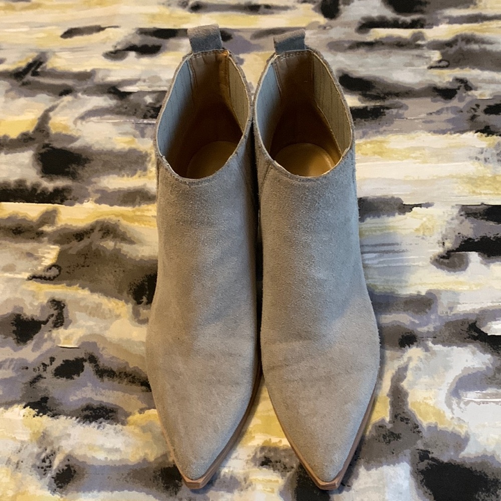 Taupe Marc Fisher booties